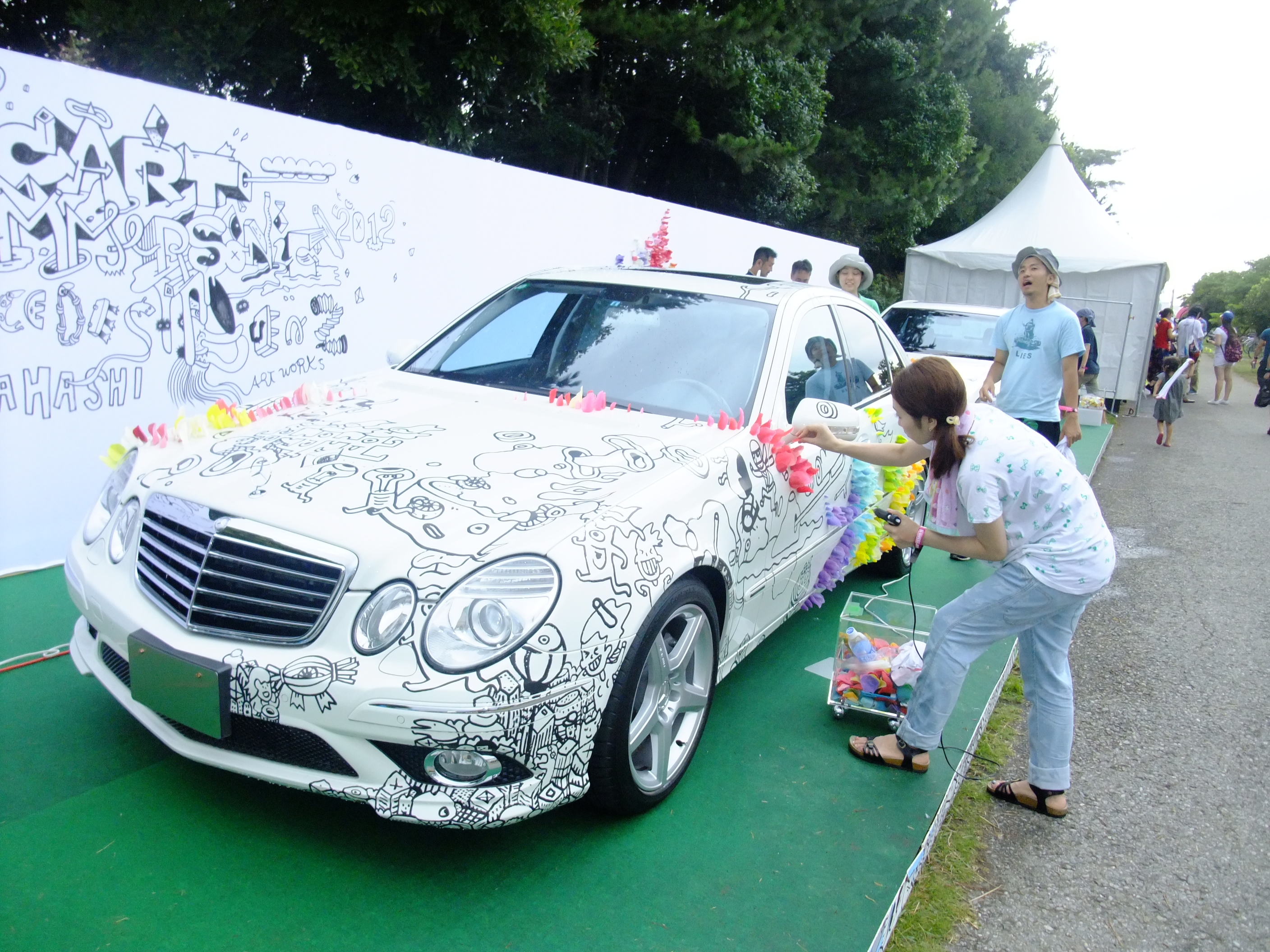 サマーソニック12 ソニックアート車